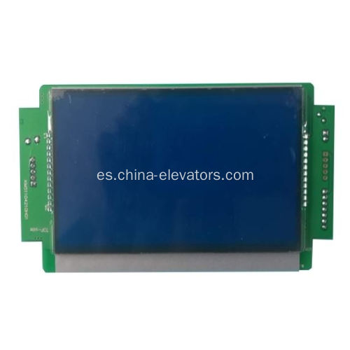 KM51104209G01 Azul de visualización LCD para ascensores Kone